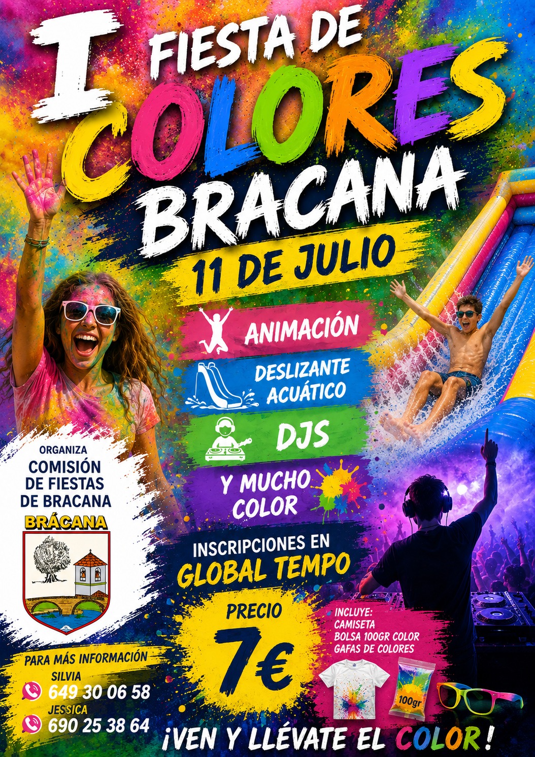 I FIESTA DE COLORES BRACANA